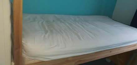 Photo of free Single mattress with thick topper (Litchard, Bridgend CF31) #1