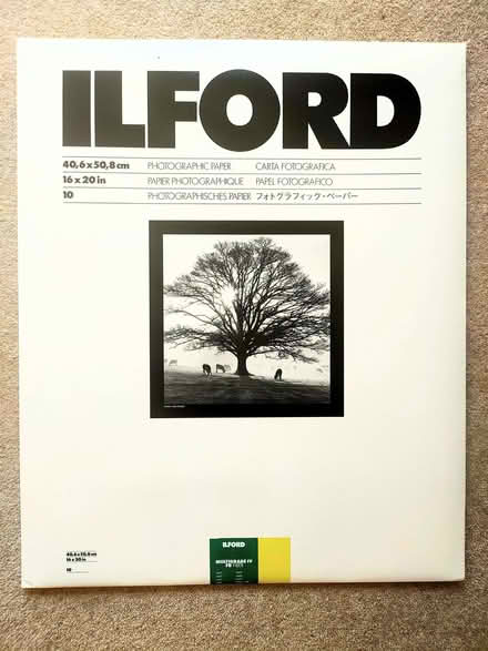 Photo of free Ilford Large Photographic Paper (Surrey Heath GU24) #1