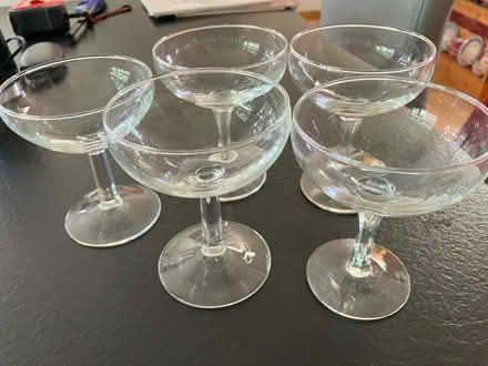 Photo of free Champagne coupe glasses (Bournemouth BH9) #1