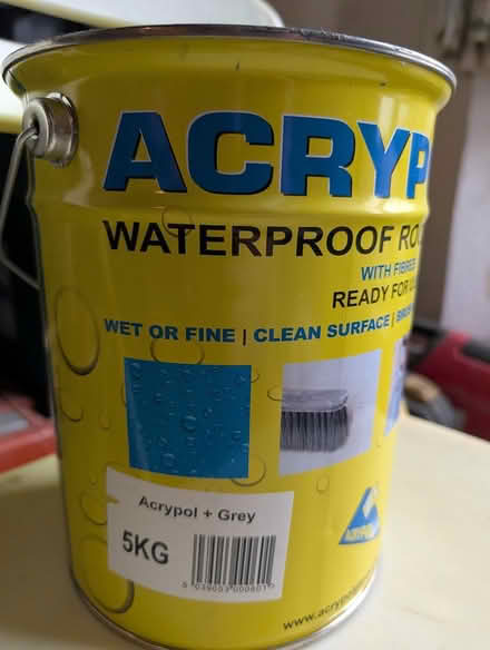 Photo of free Acrypol Waterproof + roof coating (Seven Sisters N15) #1