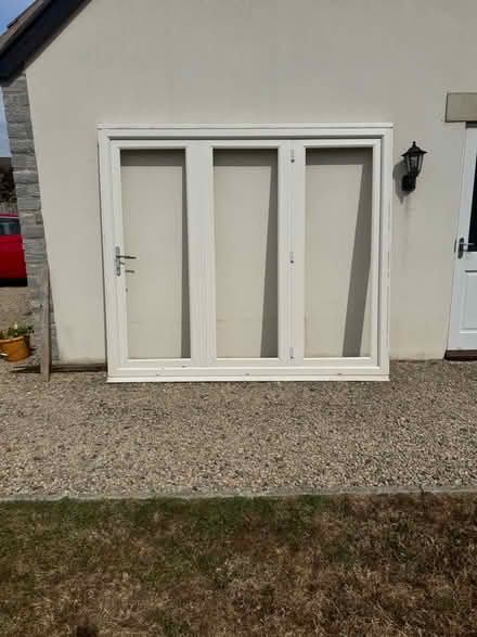Photo of free UPVC PATIO Trifold door frame (Pilton BA4) #2