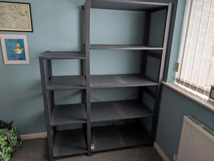 Photo of free Wooden shelving unit (Rothwell LS26) #1