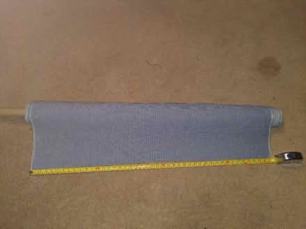 Photo of free Roll of blue gingham fabric (Staplehurst TN12) #1