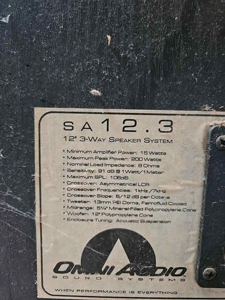 Photo of free Speakers (Riddlesdown CR8) #2