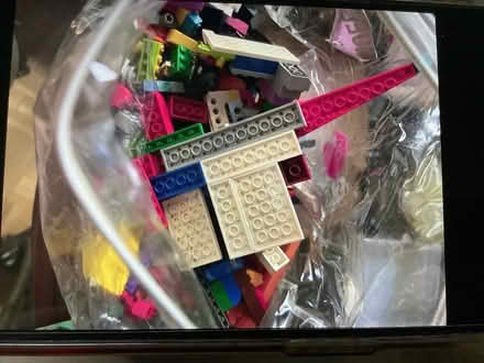 Photo of free A. Small bag of used lego (Bronx) #1