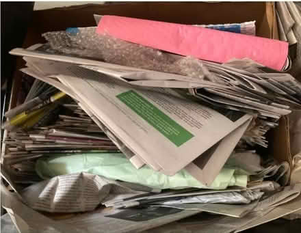 Photo of free Newspaper, some packing &bubble (Ravenna) #1