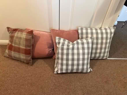 Photo of free 5 cushions (Dronfield S18) #1