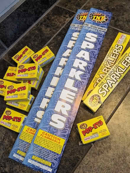 Photo of free Sparklers and Pop-Its from July 4 (S of Ypsi) #1
