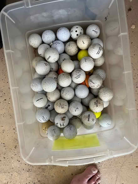 Photo of free Golf balls (Pleasanton, Ca) #1