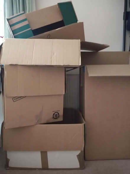 Photo of free cardboard boxes (Colinton EH13) #1