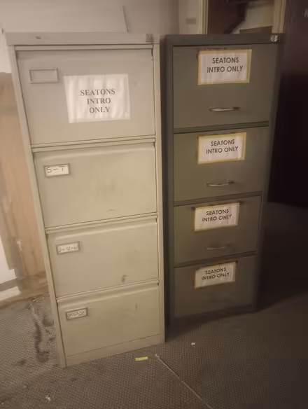Photo of free 4 Drawer metal filing cabinet(s) (Ipswich, IP4) #1