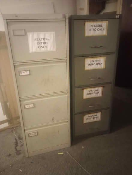 Photo of free 4 Drawer metal filing cabinet(s) (Ipswich, IP4) #1