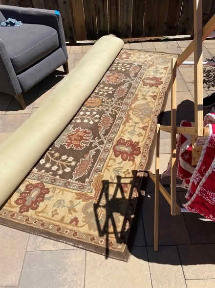Photo of free 8x10 Pottery Barn wool rug (Mill Valley / Strawberry) #1
