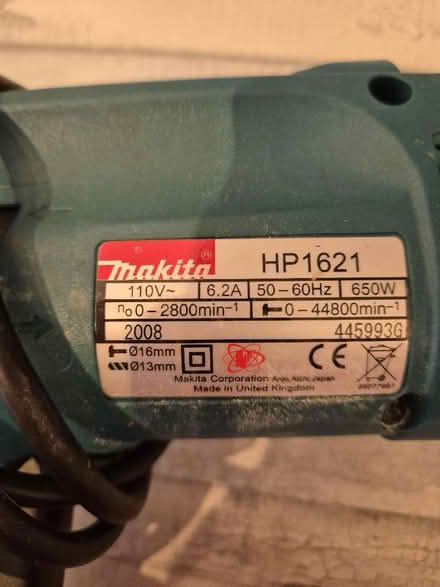 Photo of free 110v Makita hammer drill (Holmer Green HP15) #1