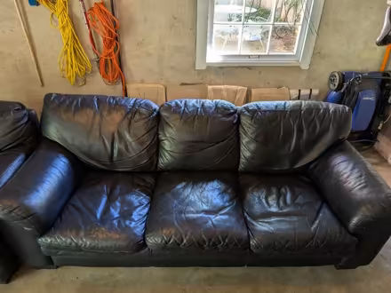 Photo of free matching couch and chair (Central Ann Arbor) #2