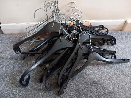 Photo of free Clothes hangers (Caerphilly Hendredenny CF83) #1