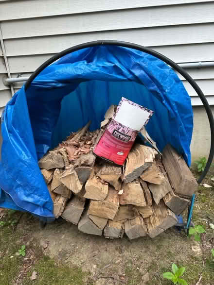 Photo of free Firewood and stand (Parsippany Troy Hills) #1