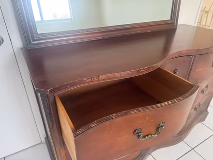 Photo of free Wooden Chest & Mirror (South Beach) #4