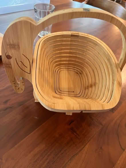 Photo of free Collapsible wood basket (Haggerty and 7 mile) #2