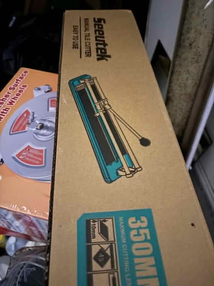 Photo of free tile cutter (alief south west) #1