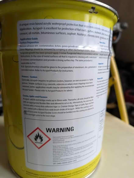 Photo of free Acrypol Waterproof + roof coating (Seven Sisters N15) #3