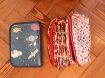 Photo of free 2 Cath Kidston pencil cases + 1 zipped planet pencil wallet (Clapham MK41) #1