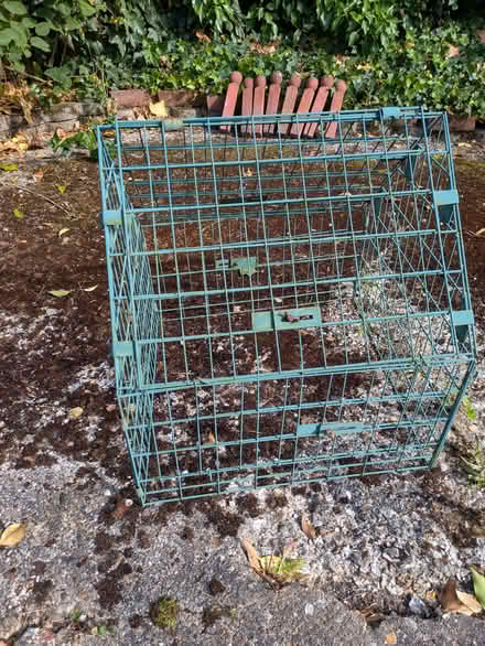 Photo of free Ground birdfeeder cage (Coley Ave Area RG1) #1
