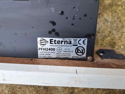 Photo of free Kitchen plinth heater (Heswall) #3