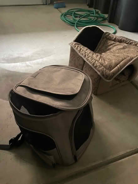 Photo of free Puppy Carrier & Dog bed (Lake Forest, Ca) #1