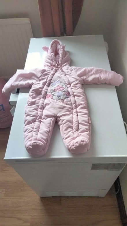 Photo of free Baby snuggle suit pink.3-6 months (Stanley Common DE7) #1