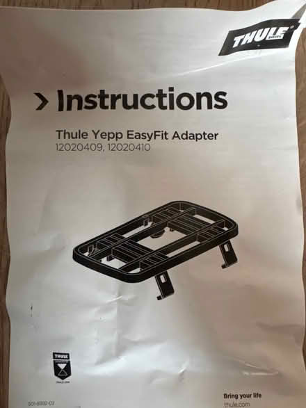 Photo of free Thule Yepp Easyfit Adapter (N16) #2