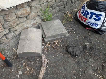Photo of free 2 shaped stones for walls (Chapmanslade BA13) #1