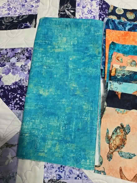 Photo of free cotton fabric leftovers (off Fisher Blvd) #1