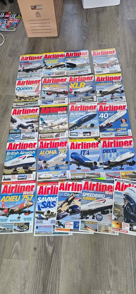 Photo of free Airliner World magazines 2024 and 2025 (Heybridge CM9) #2
