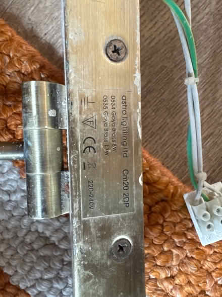 Photo of free Brass picture light (N16) #3