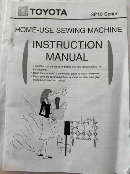 Photo of free Toyota sewing machine (Haddington EH41) #2