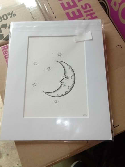 Photo of free Picture of hand drawn moon (Tonbridge) #1