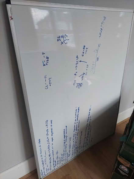 Photo of free White board (Allestree) #1