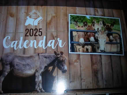 Photo of free 2025 Donkey wall calendar (Swarthmore area) #1