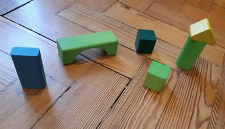 Photo of free Wooden building blocks (Clapham MK41) #2