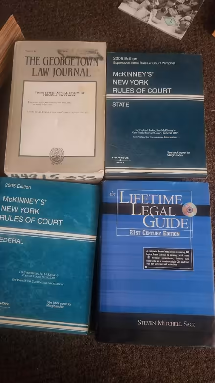 Photo of free Books , Rules of court, Legal guide (Prospect park south) #1