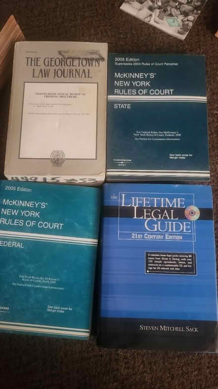 Photo of free Books , Rules of court, Legal guide (Prospect park south) #1