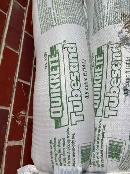 Photo of free Sand, 60lb Bags (Jackson St, Denver, CO 80216) #1