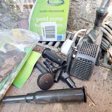Photo of free Blagdon 700 mini pump and fittings for pond (Liss Forest GU33) #2