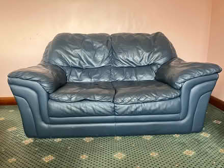 Photo of free Leather sofa (ME1) #1