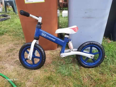 Photo of free Childrens balance bike with rear suspension (Cronkinson Farm CW5) #1
