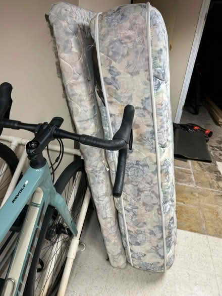Photo of free Mattress & modified box spring (Smyrna, Vinings, Mableton) #2