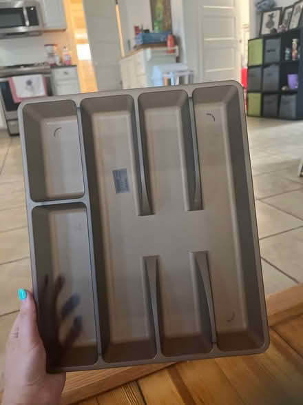 Photo of free Plastic utensil holder (Medford - Valley St) #1