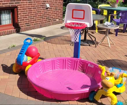Photo of free Kiddie pool and toys (North side of Elmhurst) #1