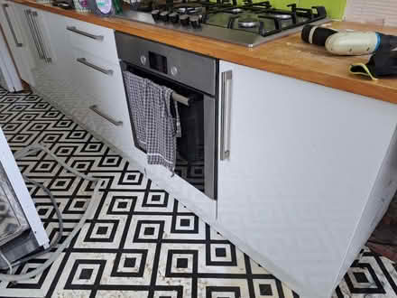 Photo of free White kitchen cupboard doors (Heswall) #2